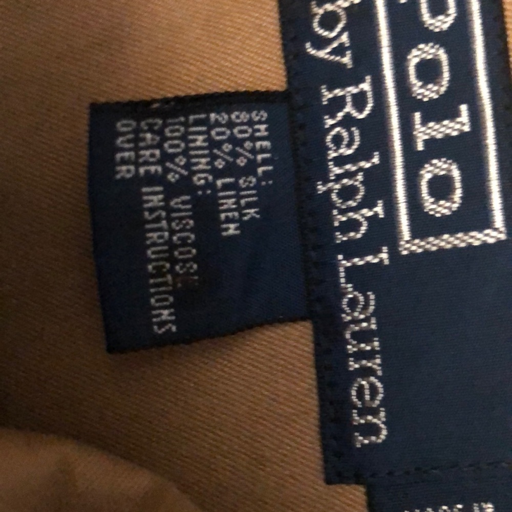 Ralph Lauren, casual jacket, 80%, silk, 20% linen